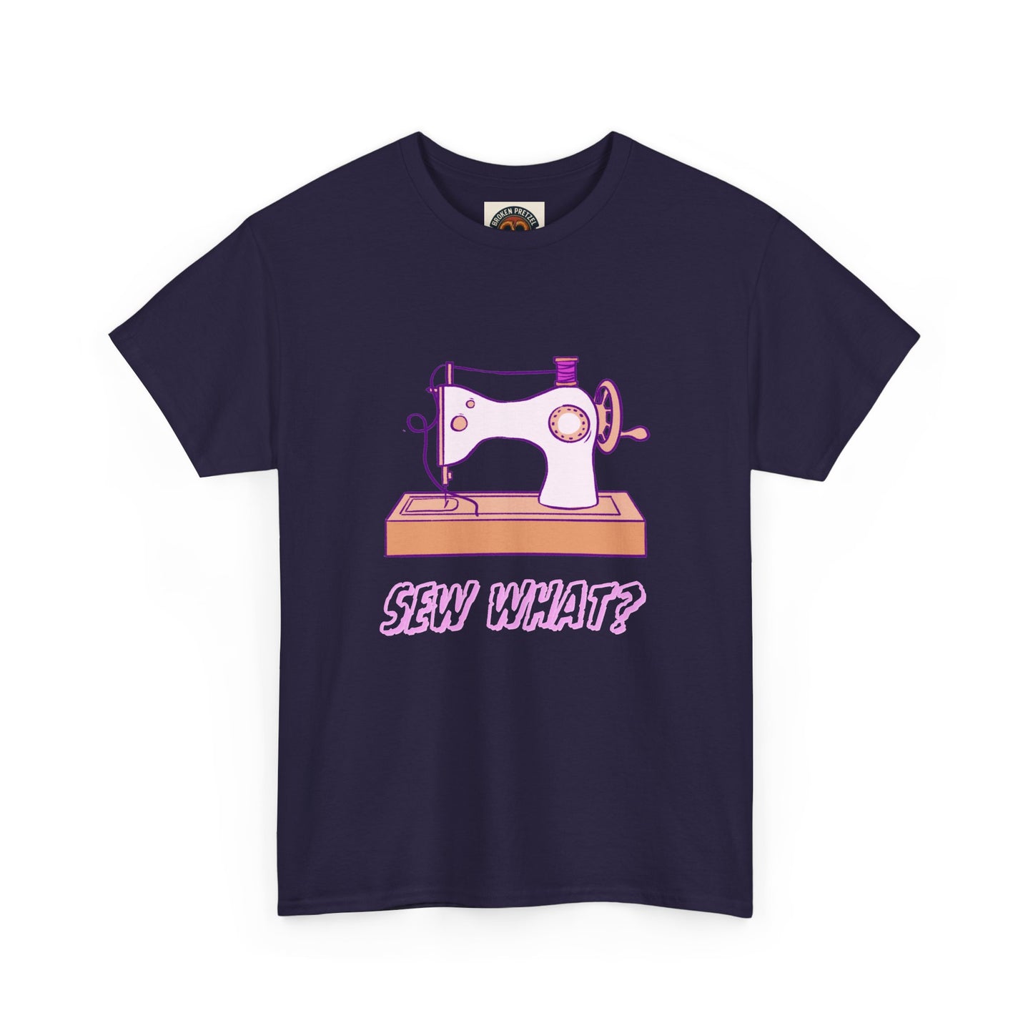Sew What? Vintage Sewing Machine Tee — Funny Sewing Gift