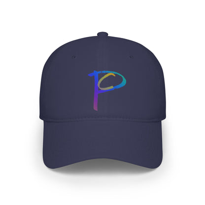 Low Profile Baseball Cap — Colorful Paranormal Consultant Logo Dad Hat, Casual Streetwear Cap