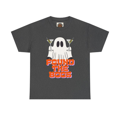 Found the Boos Ghost Tee — Funny Halloween Martini Party T-Shirt