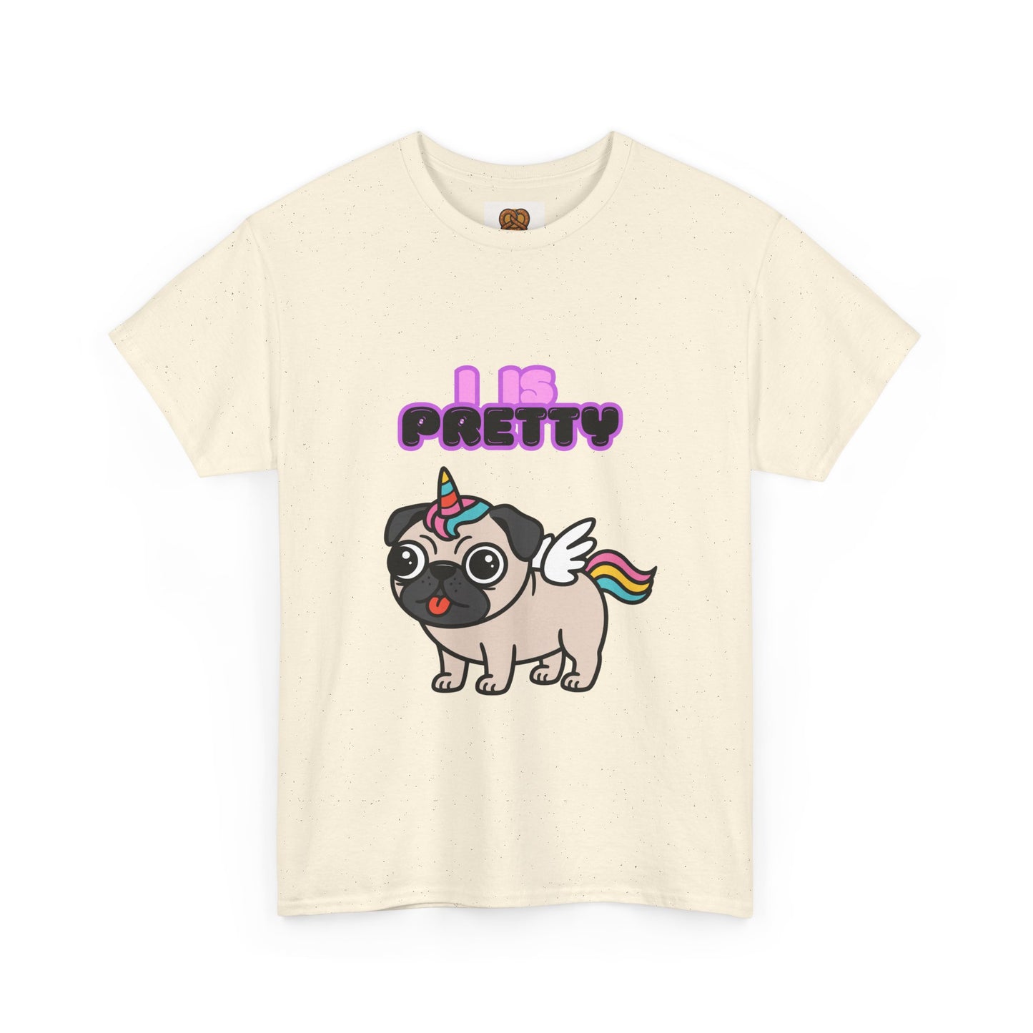 Pugicorn "I Is Pretty" Tee