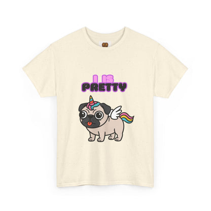 Pugicorn "I Is Pretty" Tee