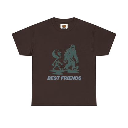 Best Friends Alien & Sasquatch T-Shirt