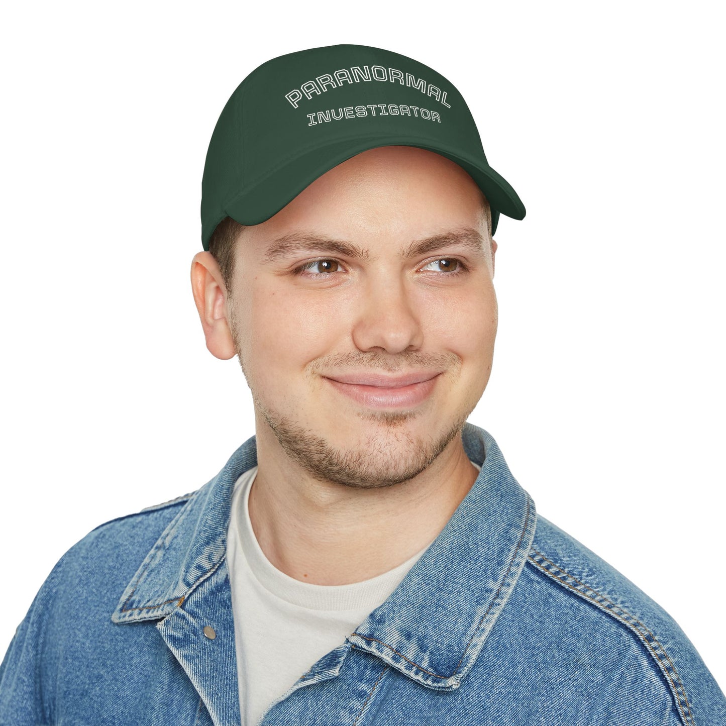 Paranormal Investigator Baseball Cap — Embroidered Ghost Hunting Hat