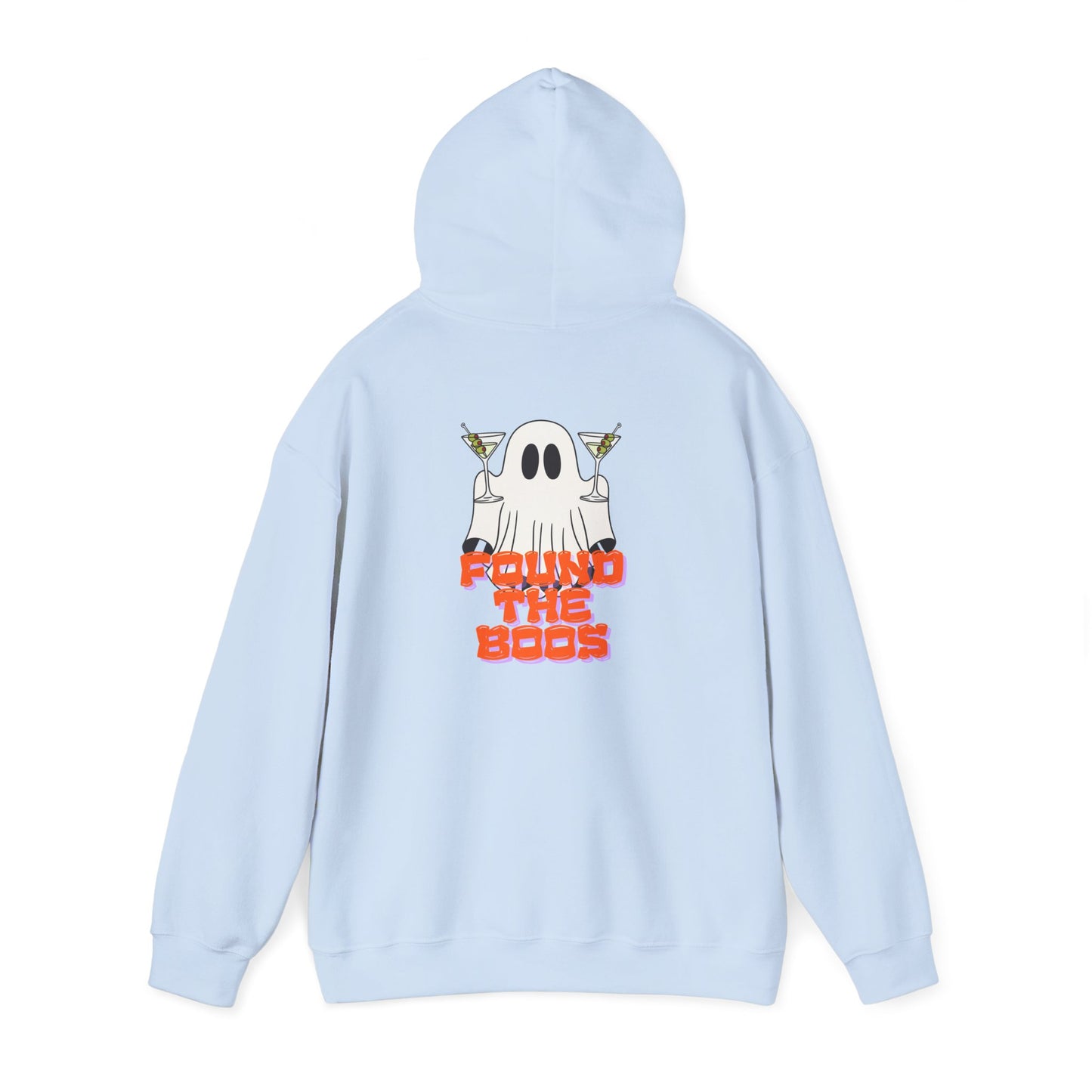 Found The Boos Hoodie — Cute Ghost Halloween Pullover with 'Found The Boos' Text