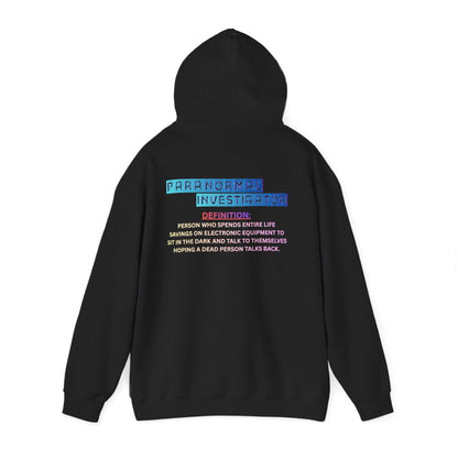 Paranormal Investigator Hoodie — Funny Ghost Hunting Definition Pullover