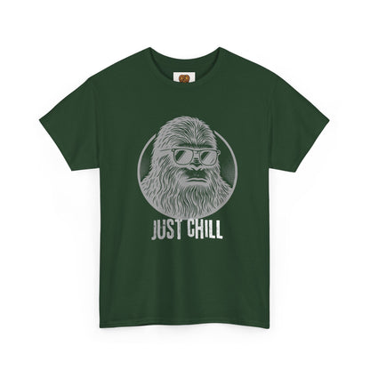 Just Chill Sasquatch T-Shirt — Funny Bigfoot Graphic Tee