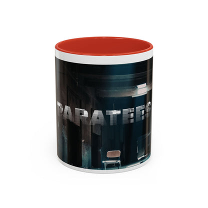 Accent Coffee Mug — Dark Industrial "Separaters" Design (11/15 oz)