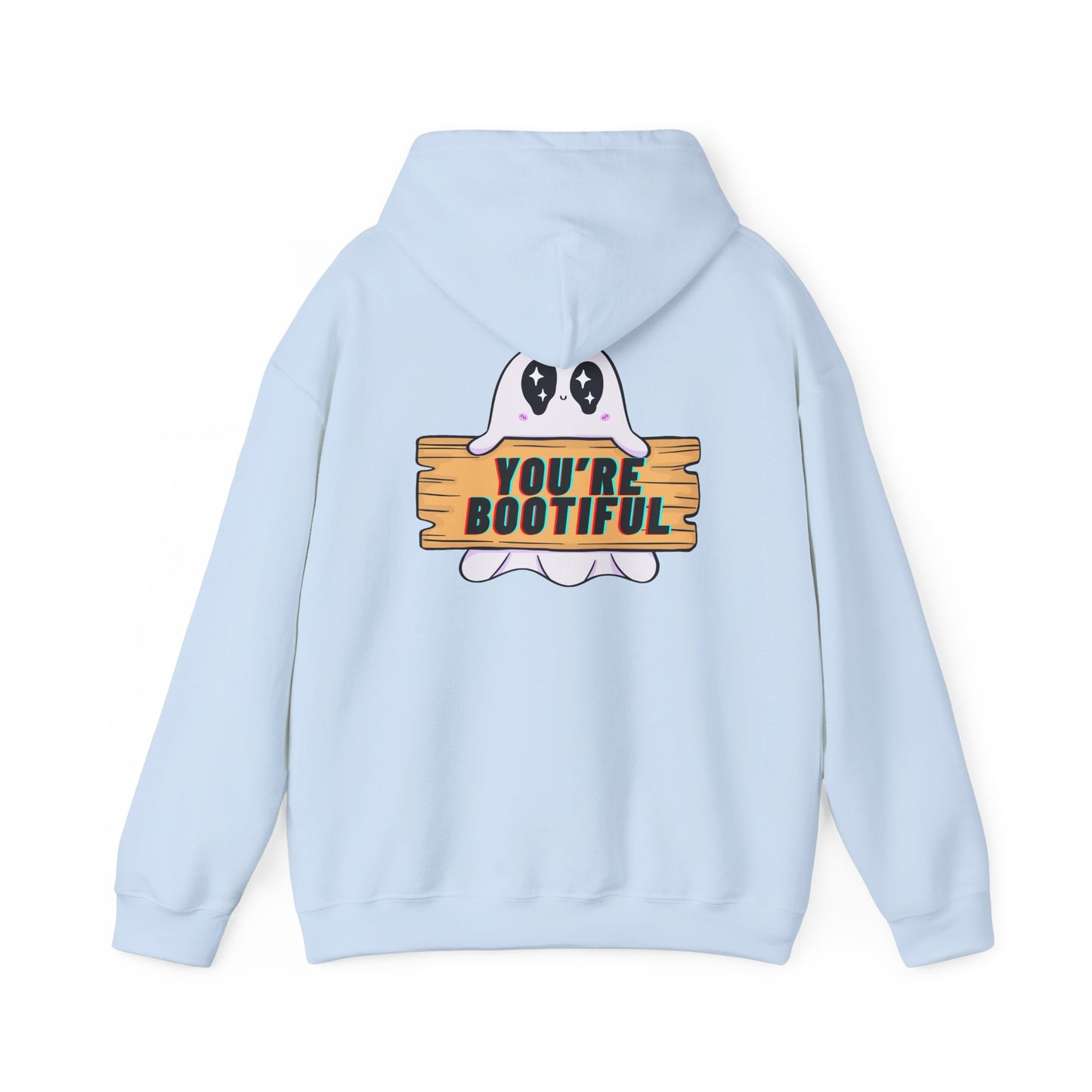 You're Bootiful Ghost Hoodie — Cute Halloween Pullover for Kids & Adults