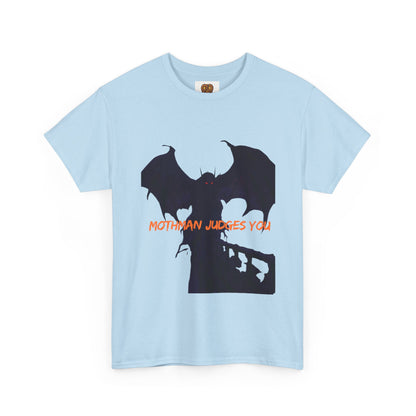 Mothman Judges You T‑Shirt — Cryptid Silhouette Graphic Tee