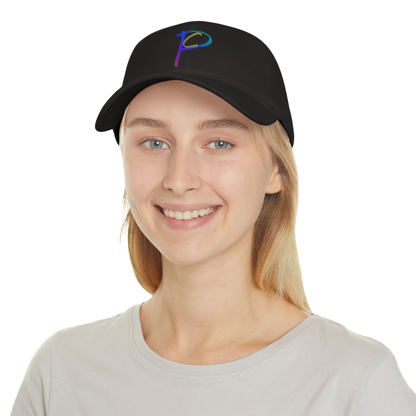 Low Profile Baseball Cap — Colorful Paranormal Consultant Logo Dad Hat, Casual Streetwear Cap