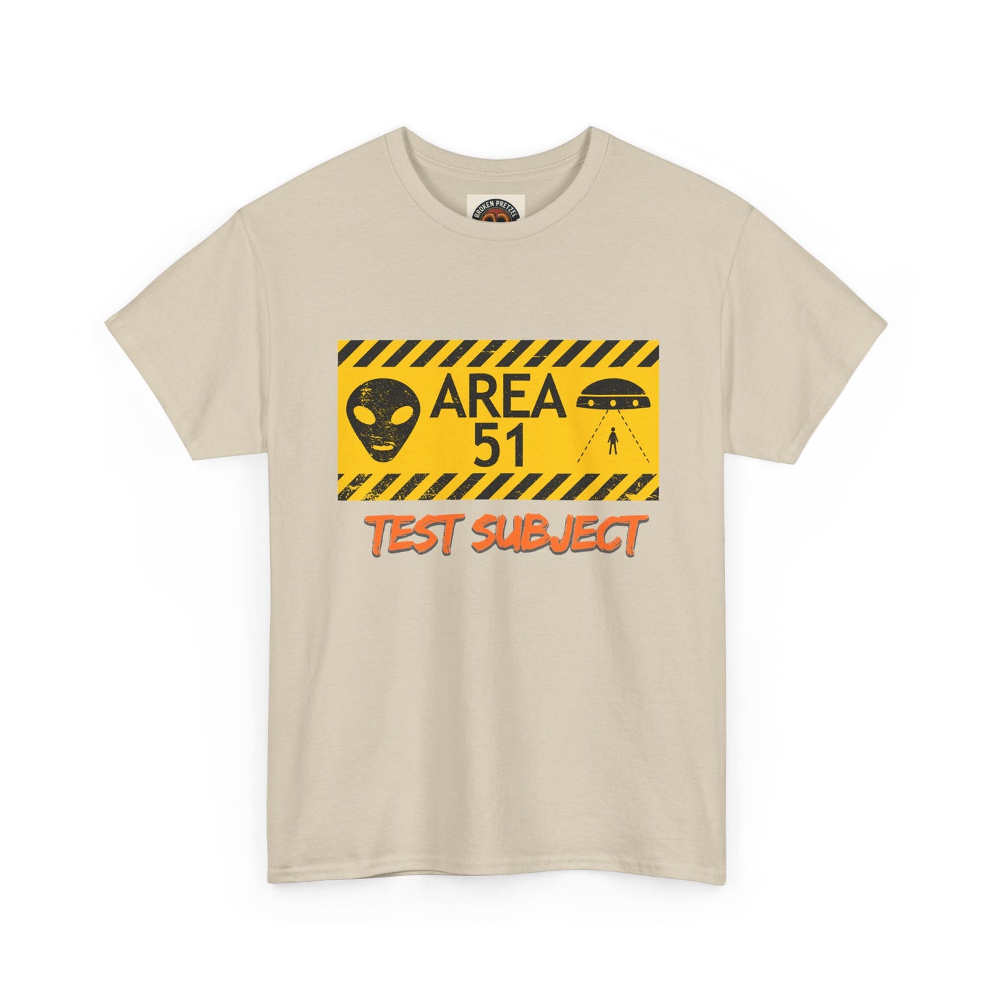 Area 51 Test Subject T-Shirt — Alien Warning Graphic Tee