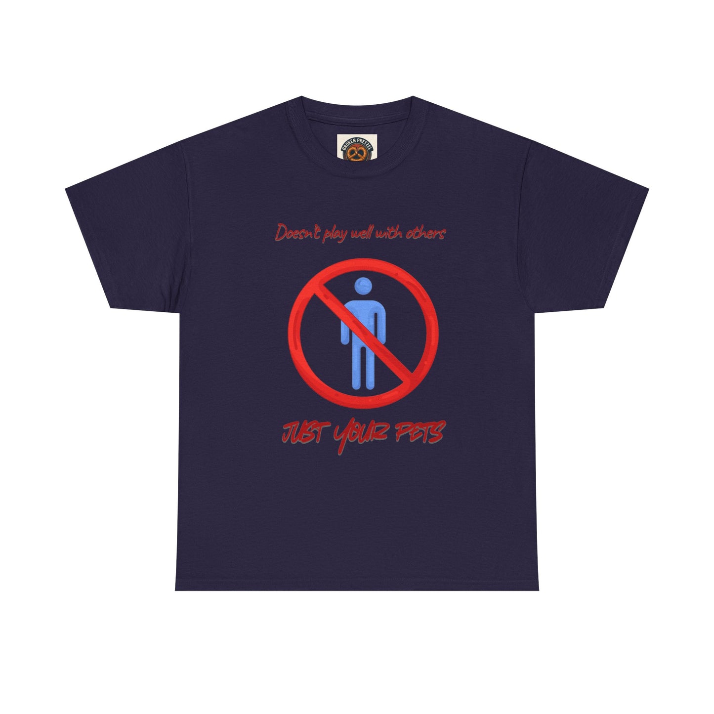 T‑Shirt — "Don’t forget your pets!" No People Icon Graphic Tee