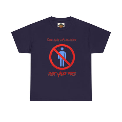 T‑Shirt — "Don’t forget your pets!" No People Icon Graphic Tee
