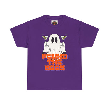 Found the Boos Ghost Tee — Funny Halloween Martini Party T-Shirt