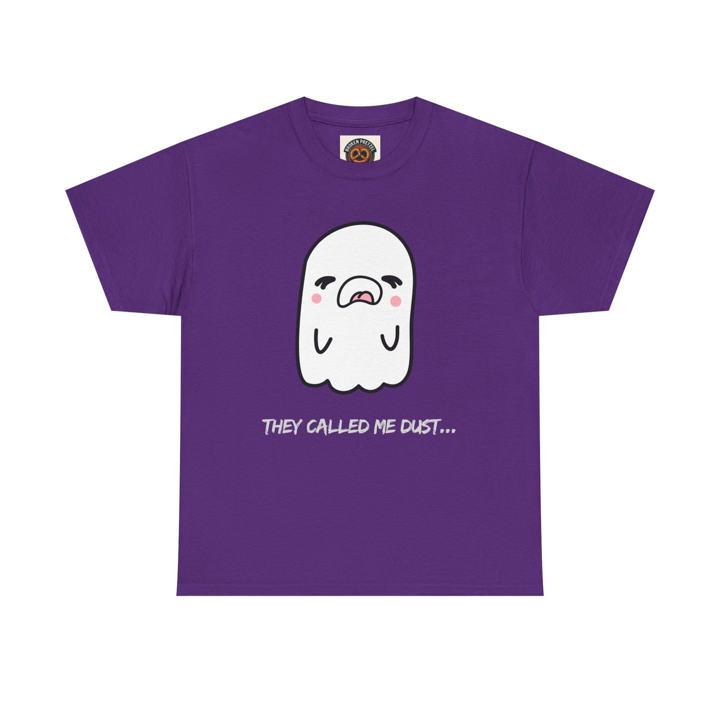Cute Ghost Tee — "They Called Me Dust" Funny Spooky Graphic T-Shirt