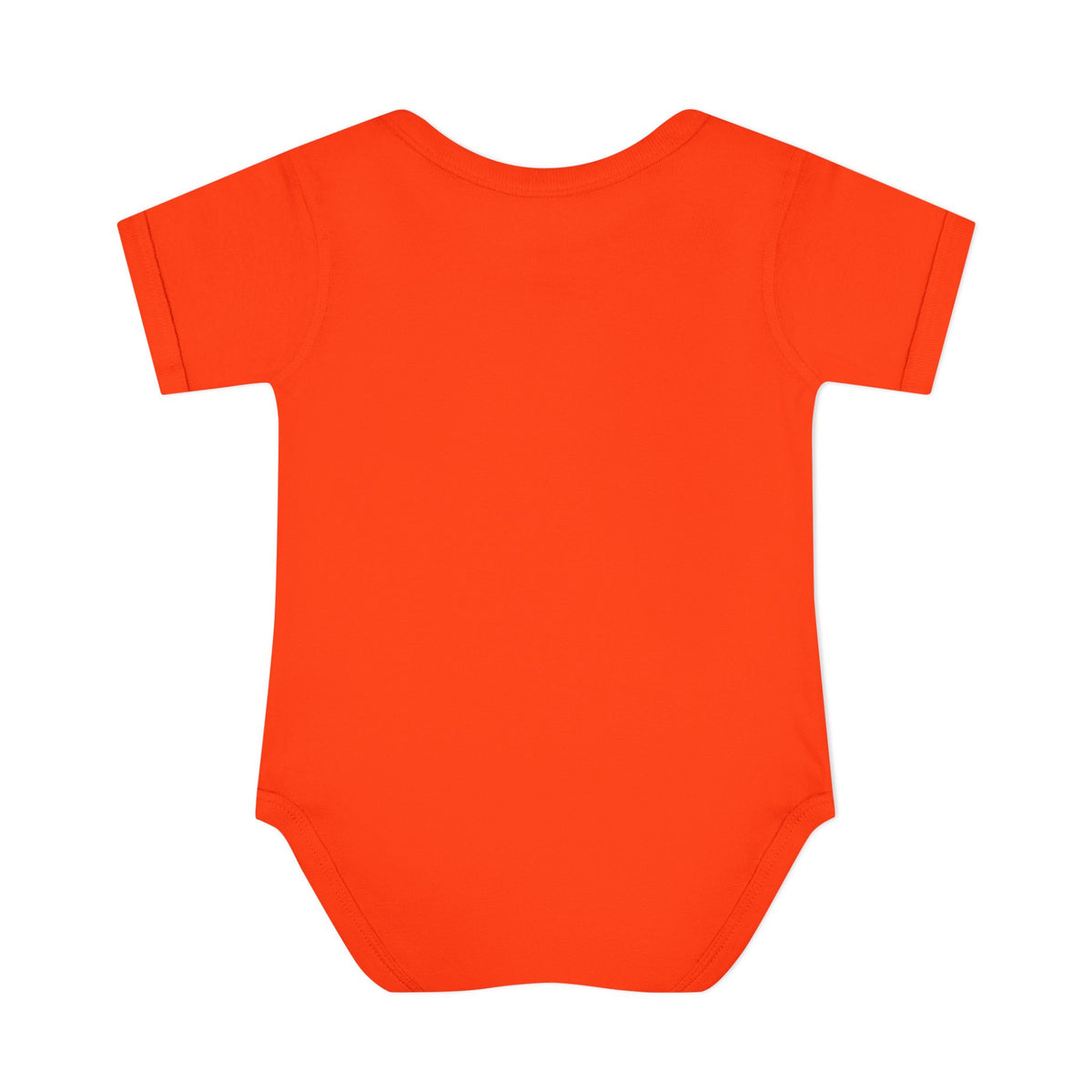 Infant Bodysuit - "Spooky & Cute" Halloween Baby Onesie (Orange)