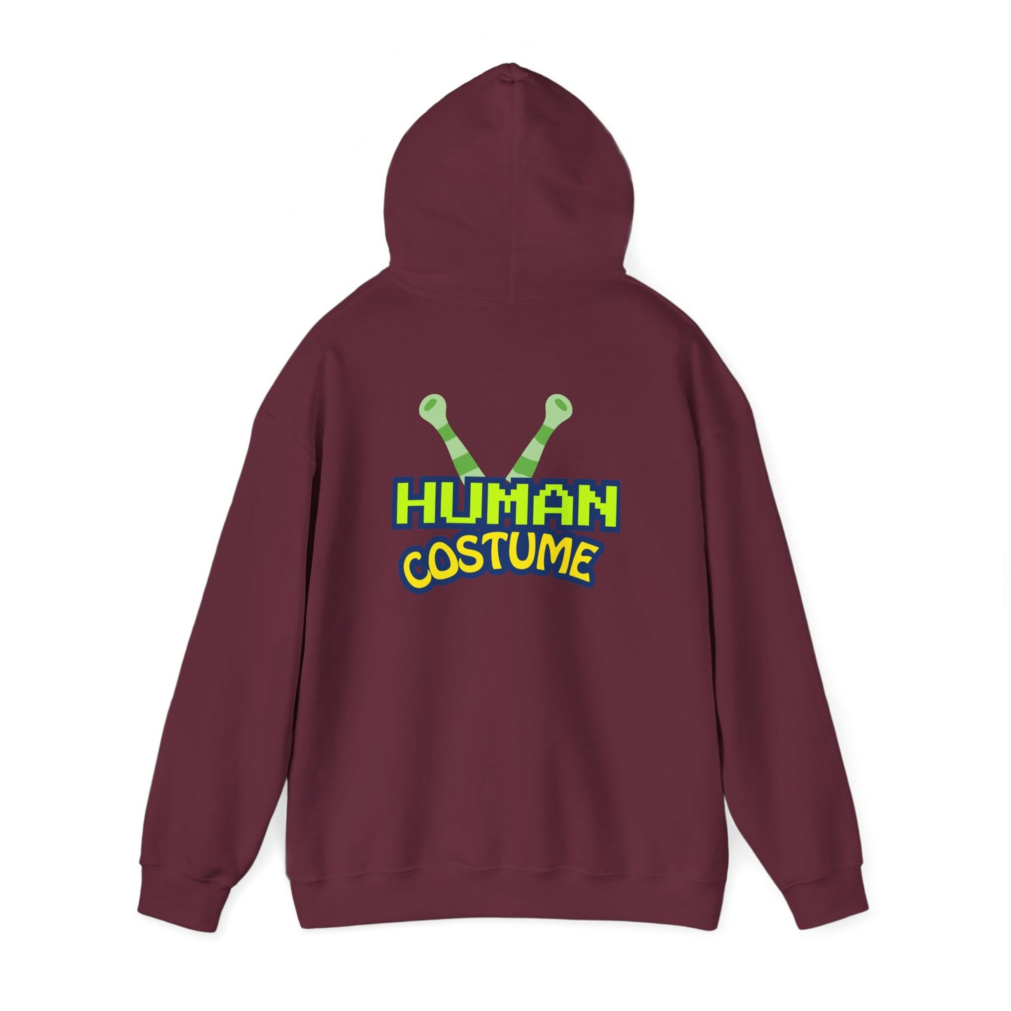 Human Costume Hoodie — Alien Hands Funny Halloween Pullover