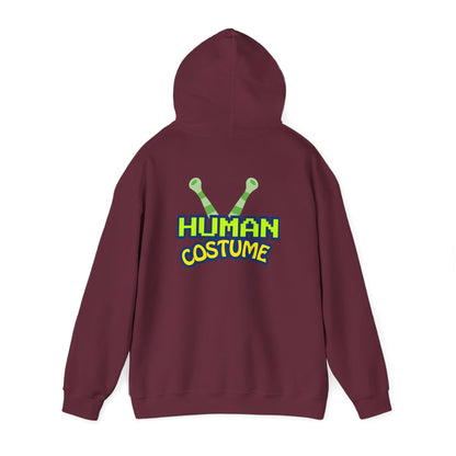 Human Costume Hoodie — Alien Hands Funny Halloween Pullover