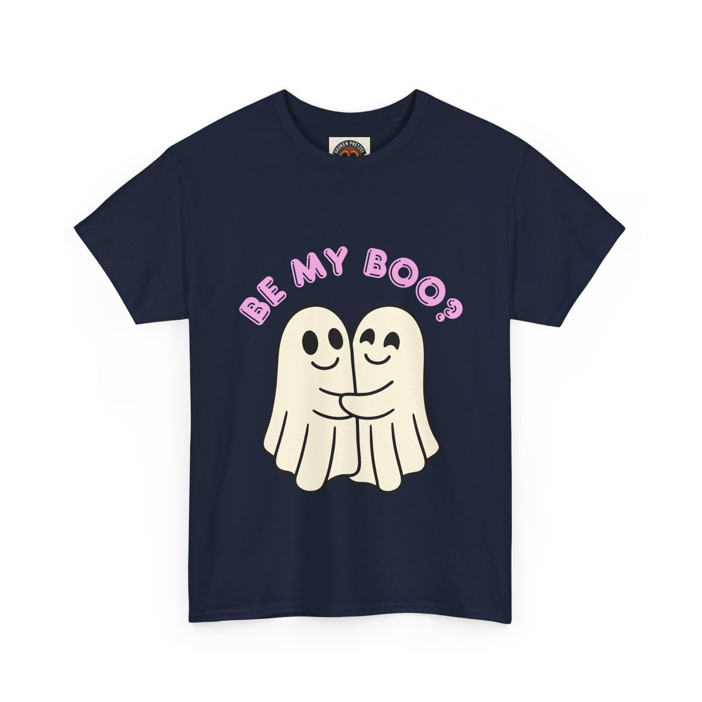 Be My Boo? Ghost Couple Tee — Cute Halloween Couples T‑Shirt