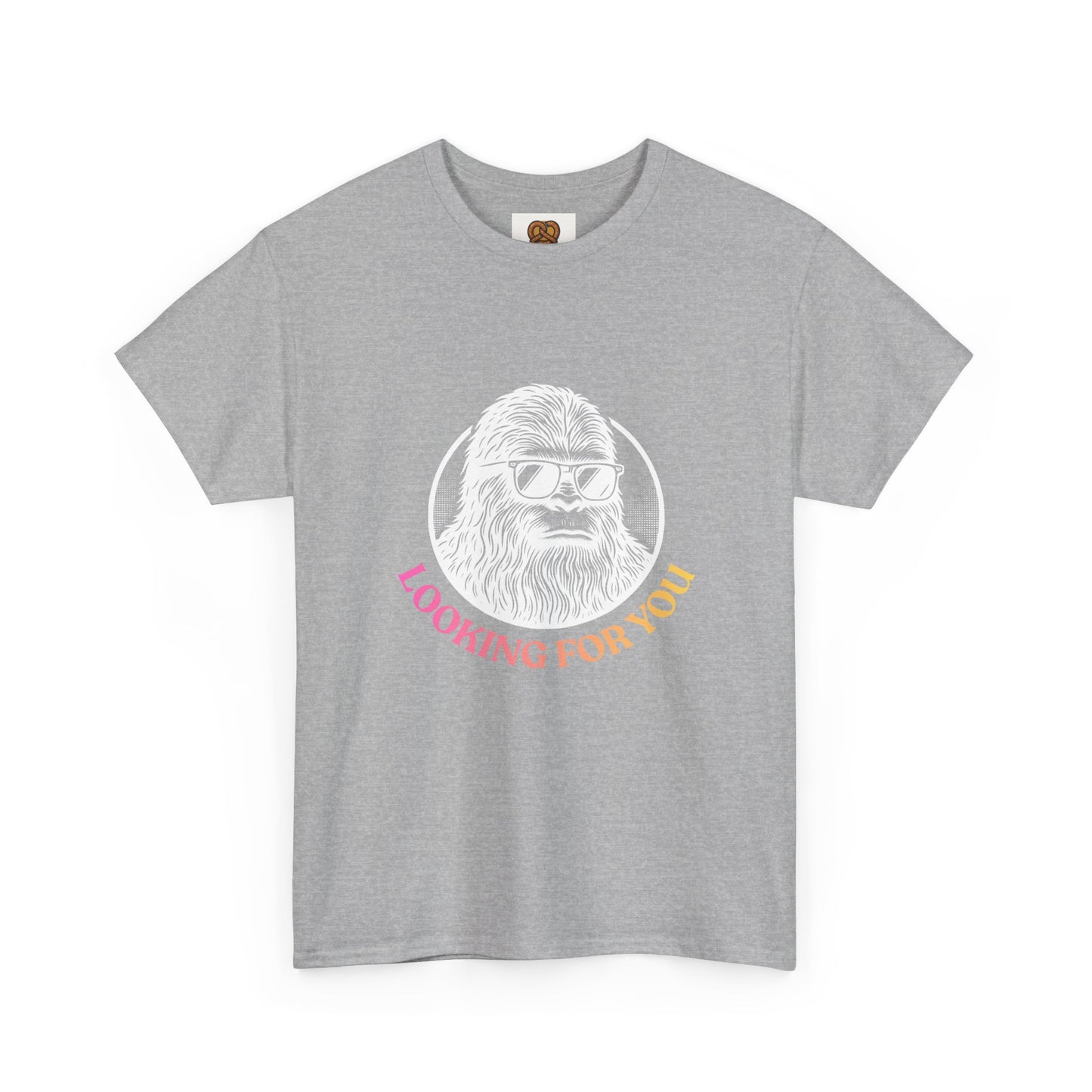 Looking For You Sasquatch T-Shirt — Retro Bigfoot Graphic Tee
