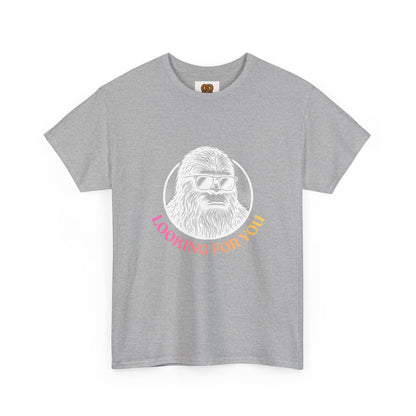 Looking For You Sasquatch T-Shirt — Retro Bigfoot Graphic Tee