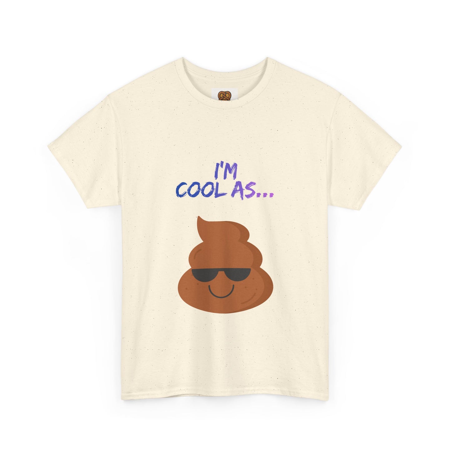 Cool Poop Emoji T-Shirt — "I’m Cool As..." Novelty Tee