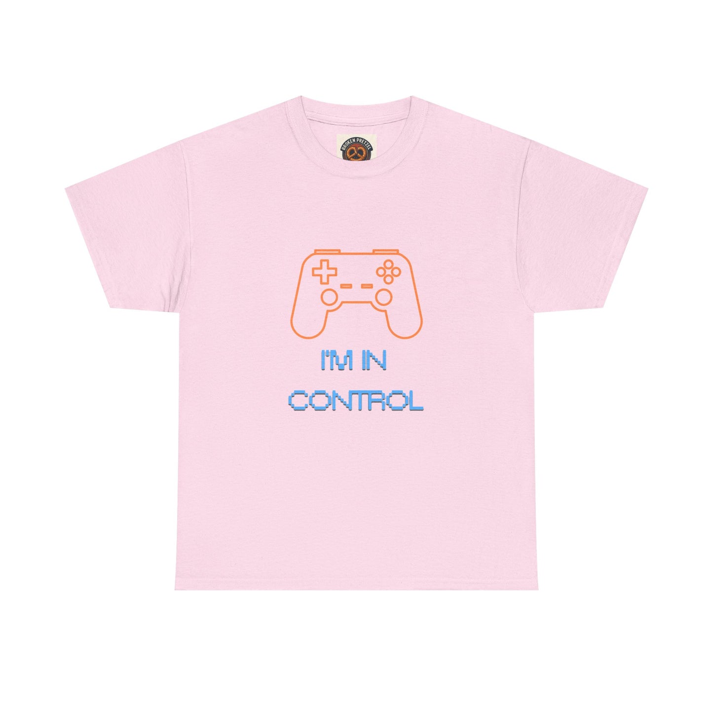 Gamer Controller Tee — "I'm In Control" Retro Neon Video Game T‑Shirt
