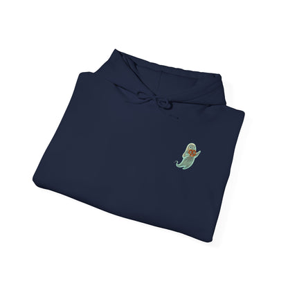 Alien UFO Abduction Hoodie — Colorful Retro Spaceship Graphic