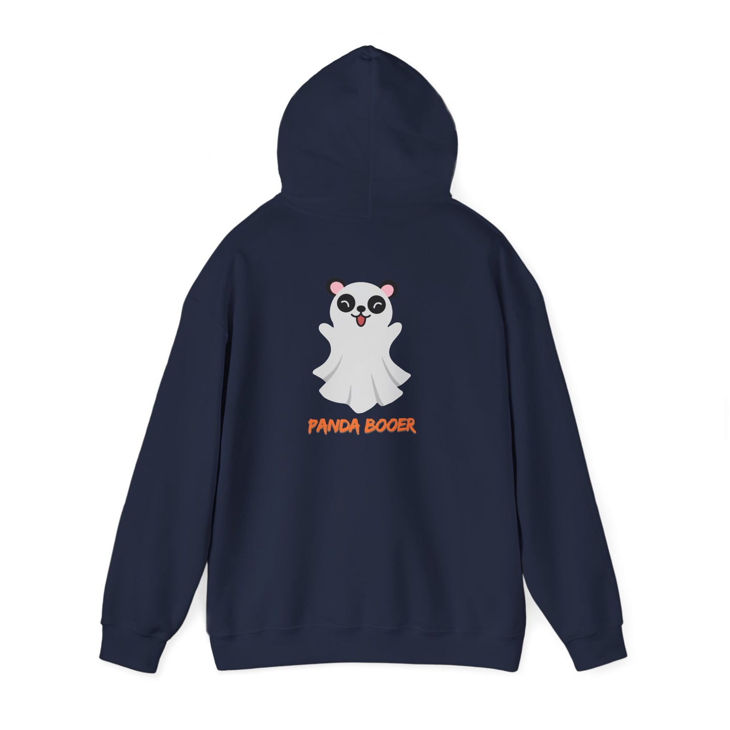 Panda Booer Hoodie — Cute Ghost Panda Graphic Hooded Sweatshirt