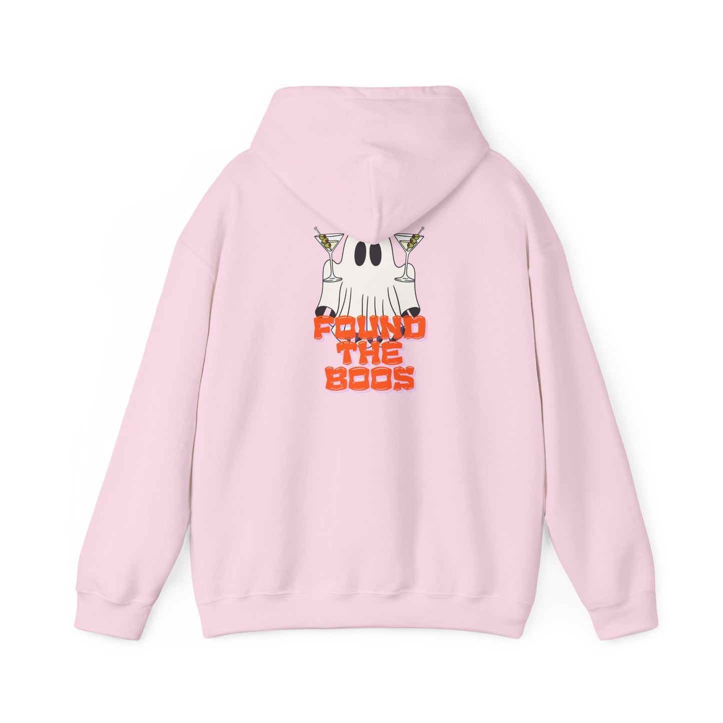 Found The Boos Hoodie — Cute Ghost Halloween Pullover with 'Found The Boos' Text
