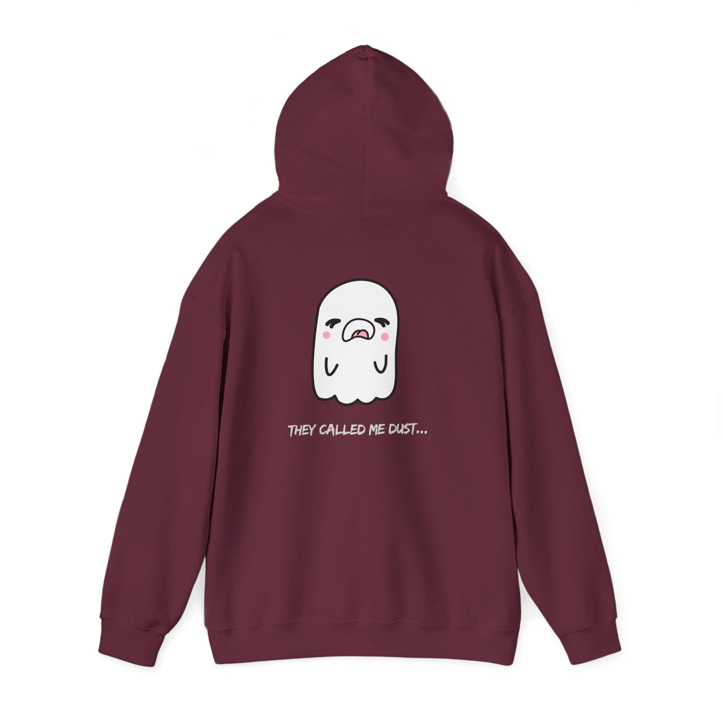 Ghost Tooth Hoodie — Cute 'They Called Me Dust...' Cartoon Tooth Pullover