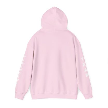 Paranormal Team Hoodie – Black Sleeve Print Hooded Sweatshirt