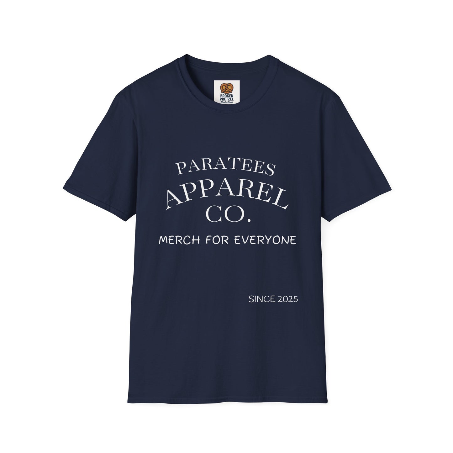 PARATEES Graphic T‑Shirt — Urban Night Photo Design with 'PARATEES' Text