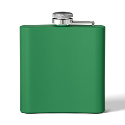 Flask — "Shut Up Liver You're Fine" Funny 6oz Stainless Steel Hip Flask