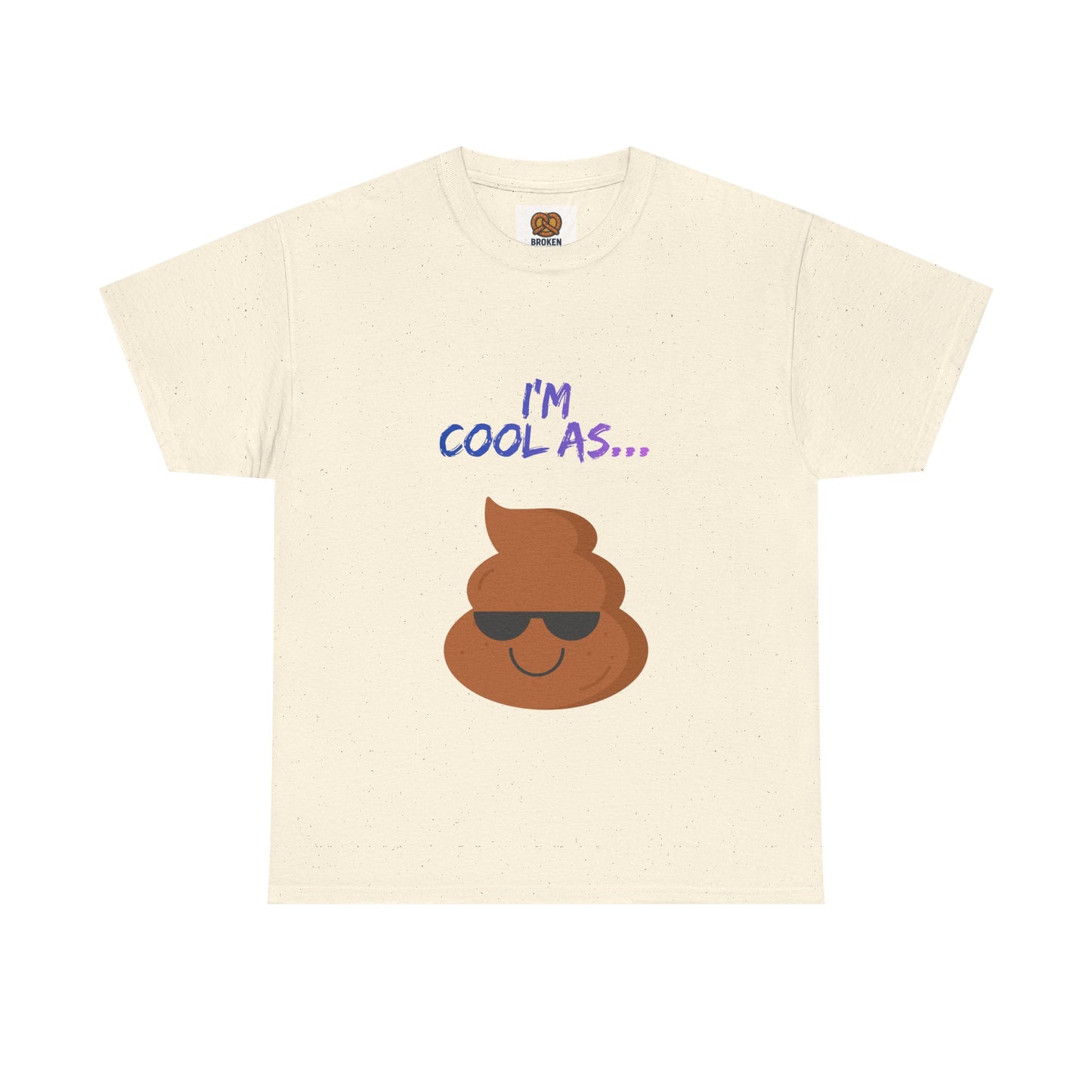 Cool Poop Emoji T-Shirt — "I’m Cool As..." Novelty Tee