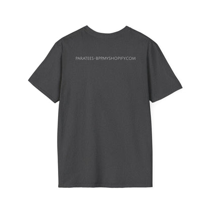 PARATEES Graphic T‑Shirt — Urban Night Photo Design with 'PARATEES' Text