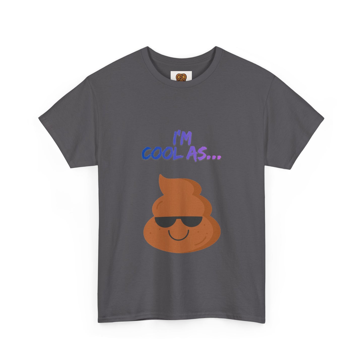 Cool Poop Emoji T-Shirt — "I’m Cool As..." Novelty Tee