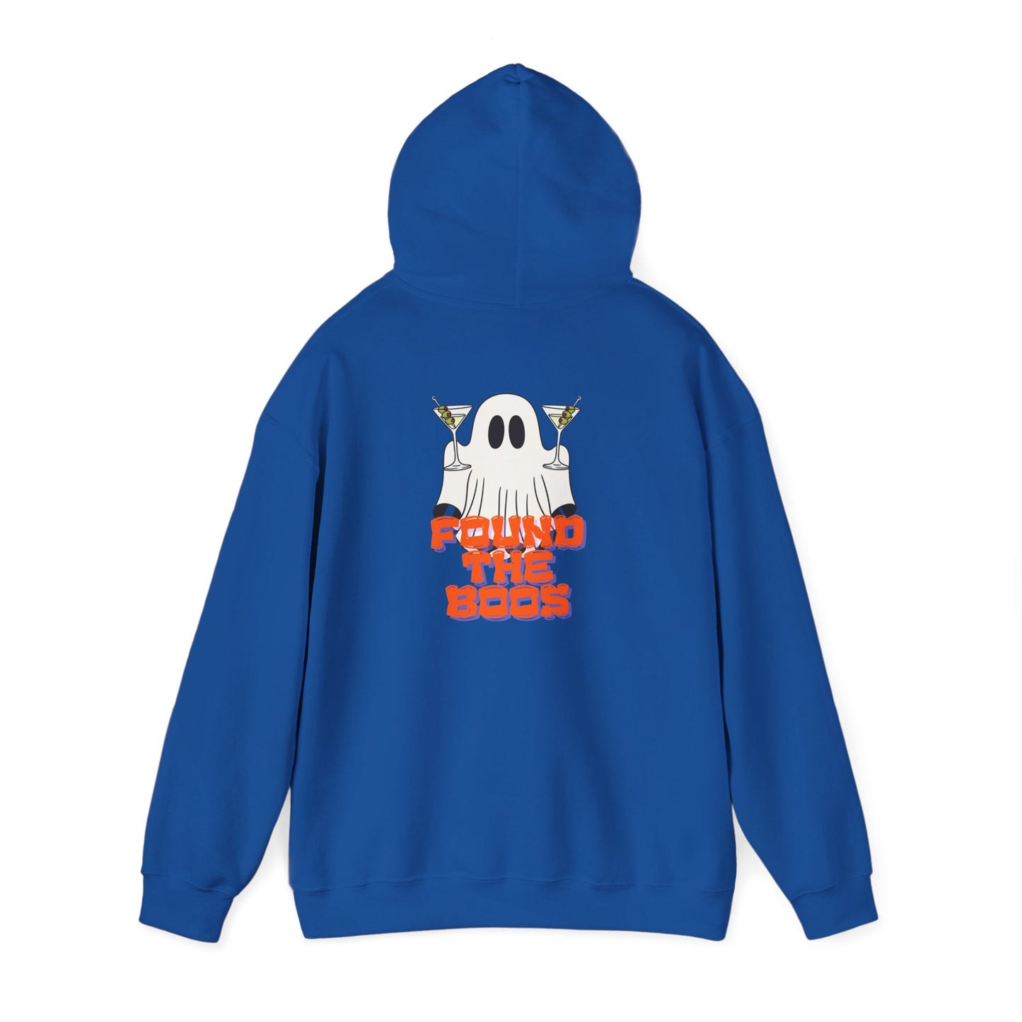 Found The Boos Hoodie — Cute Ghost Halloween Pullover with 'Found The Boos' Text