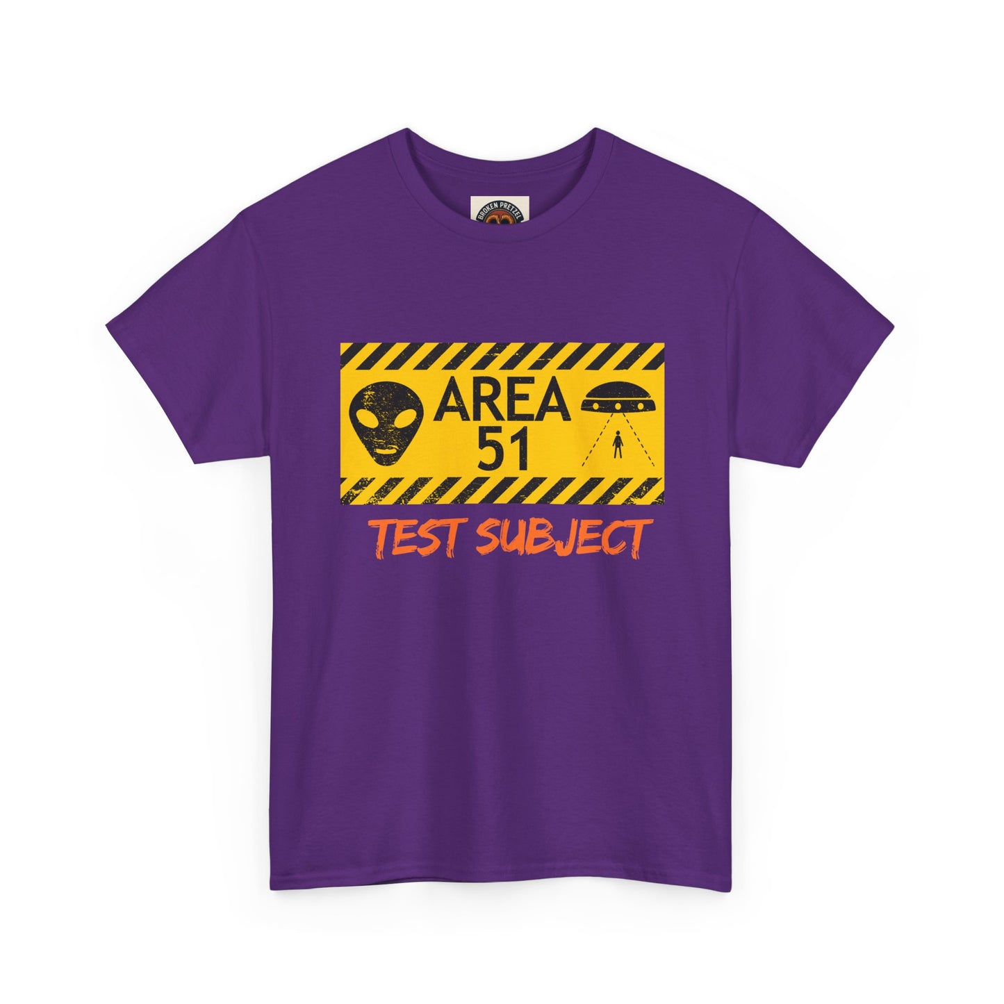 Area 51 Test Subject T-Shirt — Alien Warning Graphic Tee