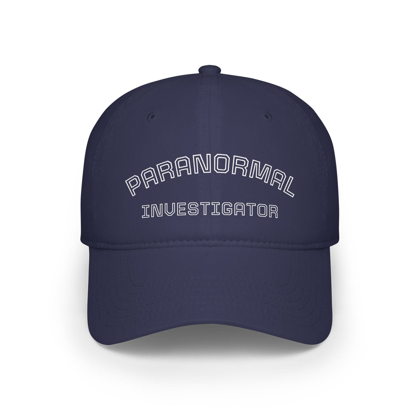Paranormal Investigator Baseball Cap — Embroidered Ghost Hunting Hat