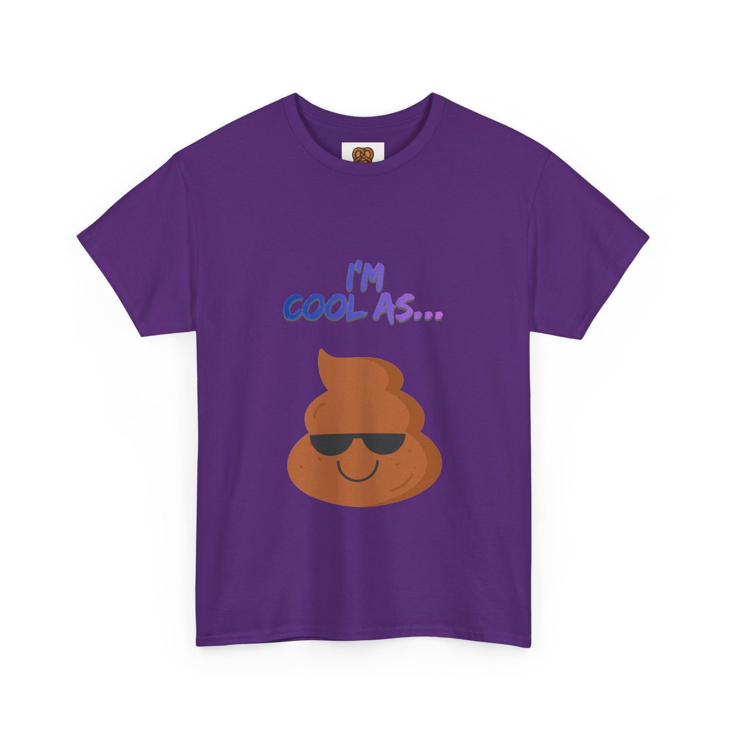 Cool Poop Emoji T-Shirt — "I’m Cool As..." Novelty Tee