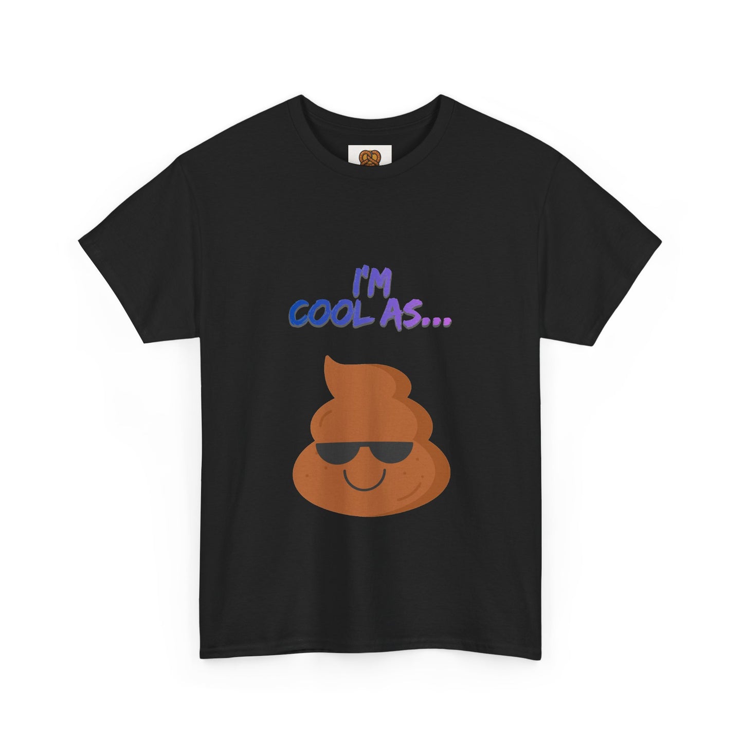 Cool Poop Emoji T-Shirt — "I’m Cool As..." Novelty Tee