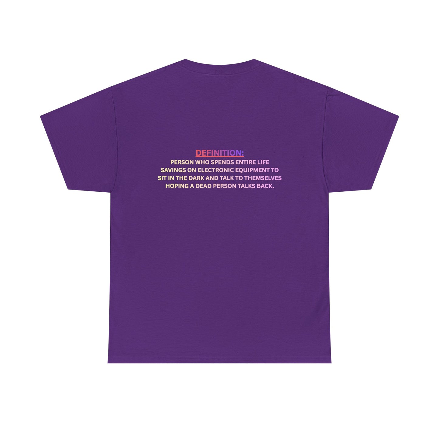 Paranormal Investigator T‑Shirt — Definition Graphic Tee for Ghost Hunters & Halloween