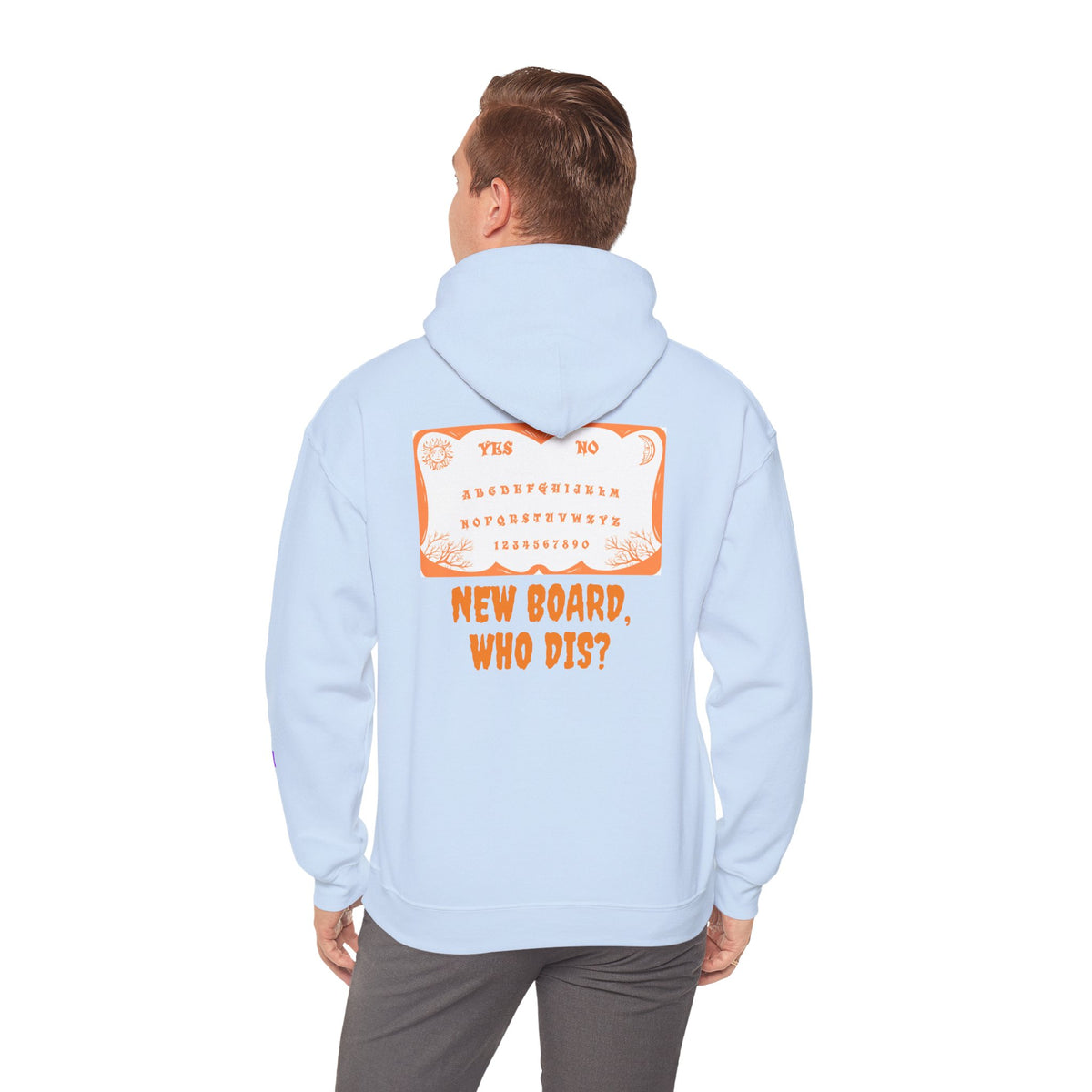 Paranormal Hoodie - "Para-Tees" Ouija Board New Board Who Dis? Ghost Investigators Pullover