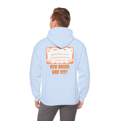 Paranormal Hoodie - "Para-Tees" Ouija Board New Board Who Dis? Ghost Investigators Pullover