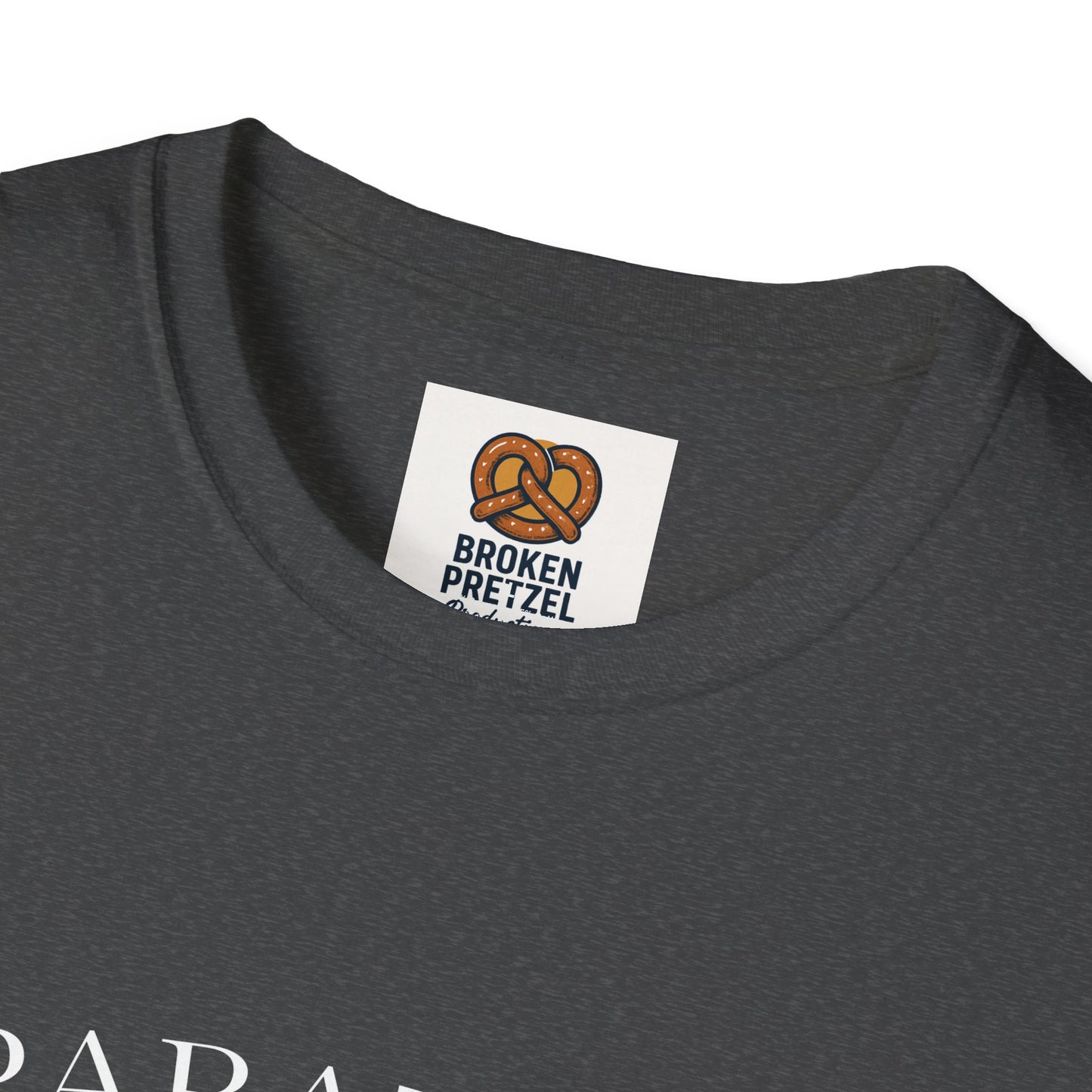 PARATEES Graphic T‑Shirt — Urban Night Photo Design with 'PARATEES' Text