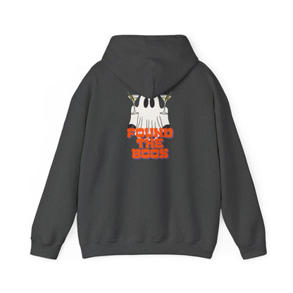 Found The Boos Hoodie — Cute Ghost Halloween Pullover with 'Found The Boos' Text