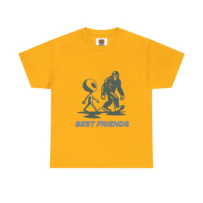 Best Friends Alien & Sasquatch T-Shirt