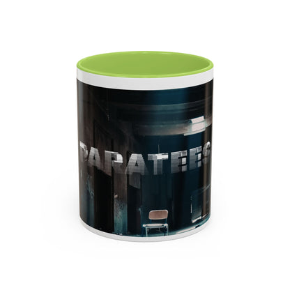 Accent Coffee Mug — Dark Industrial "Separaters" Design (11/15 oz)