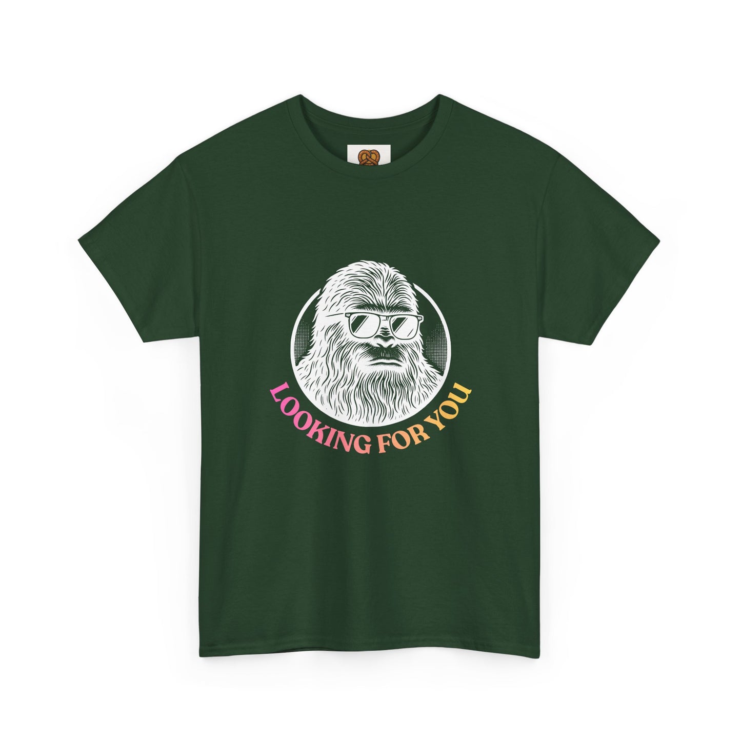 Looking For You Sasquatch T-Shirt — Retro Bigfoot Graphic Tee